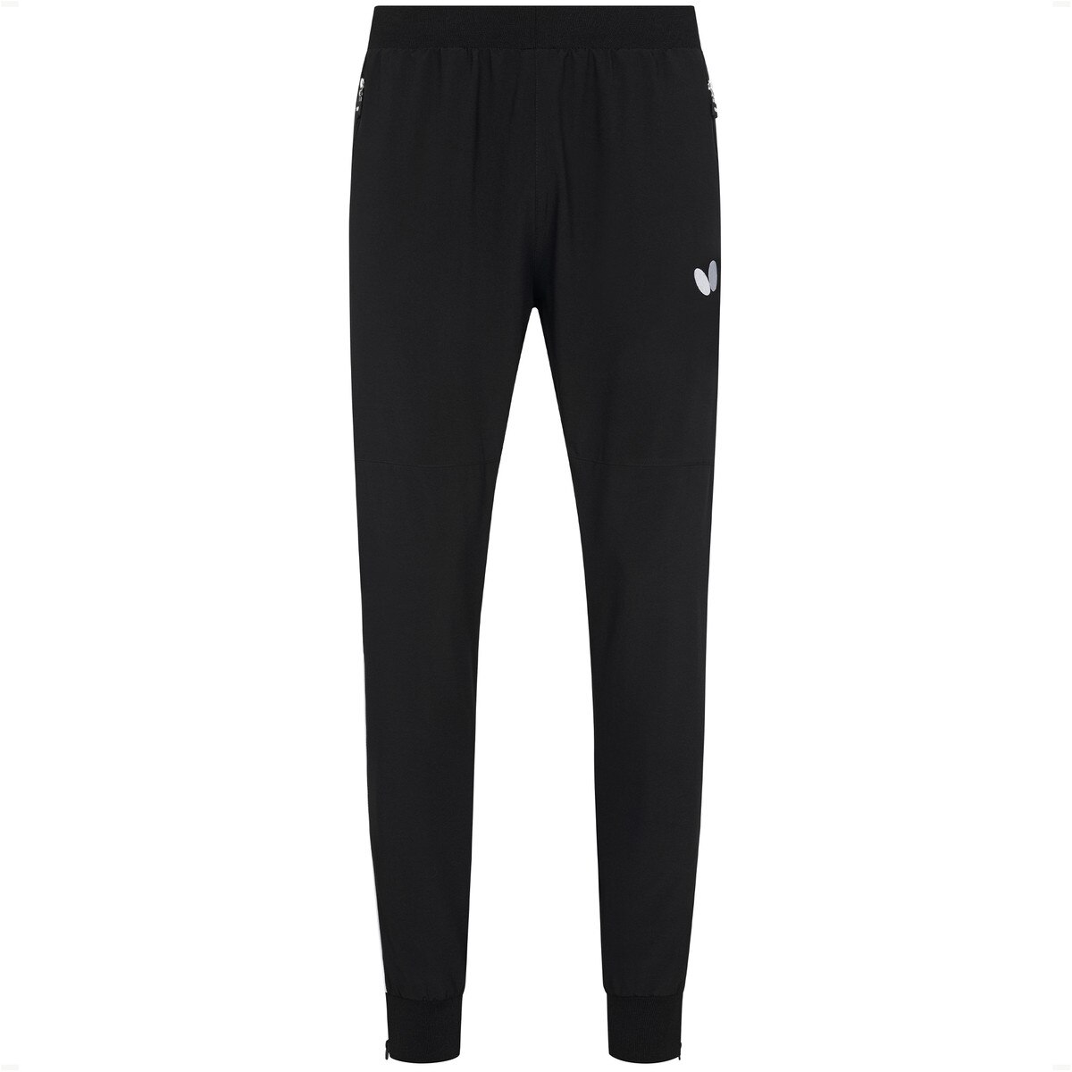 Butterfly Table Tennis Ikoma Tracksuit - Black Pants - Front